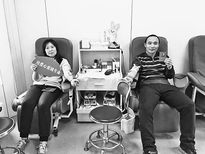 <br>          李建军、王丽夫妇连续两年无偿献血<br><br>        