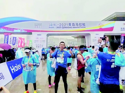 <br>          陈帅是马拉松爱好者，还拿了多个奖项。 图片由受访者提供<br><br>        