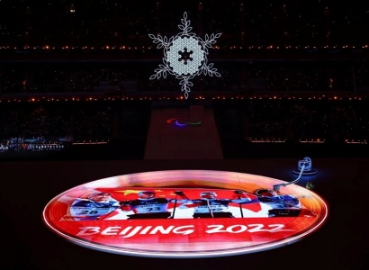 <br>          北京2022年冬残奥会闭幕式现场 新华社记者 张可任 摄<br><br>        