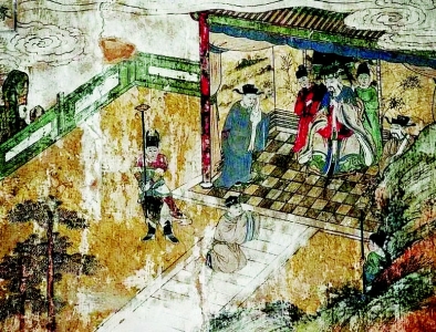           壁画局部 本版图片均为资料图片        