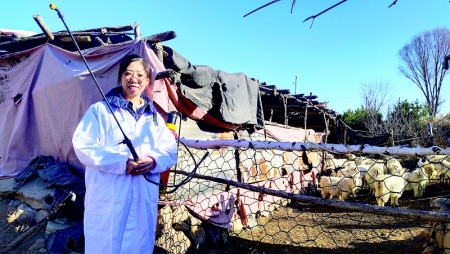           竭尽所能为民服务 图片由受访者提供        