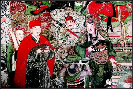           壁画        