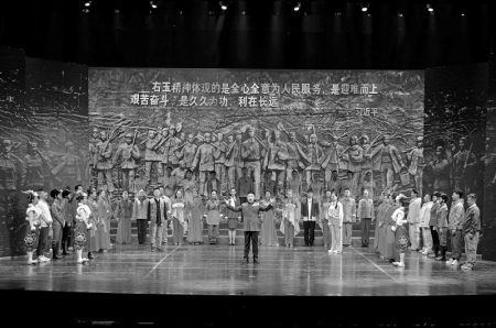           艺术党课共分九个课目 图片由太原学院提供        