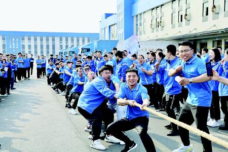           一系列活动促进员工身心健康发展 图片由受访单位提供        