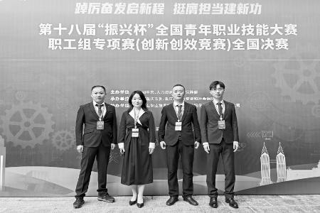           优秀青年人才在林职院这片沃土上迅速成长 图片由受访者提供        