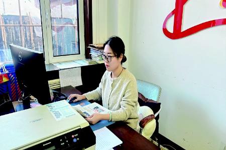           扎实完成本职工作，力争精益求精。 图片由受访者提供        