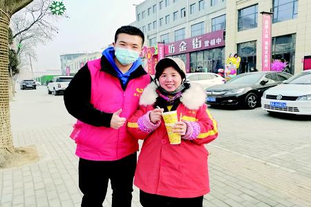          怀着一腔热血行走在公益之路上 见习记者 路诗洁 摄        