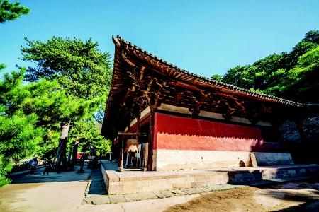           佛光寺东大殿 资料图片        