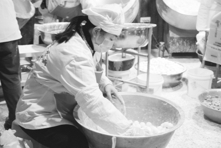           晋祠桂花元宵距今已有2000余年制作历史        