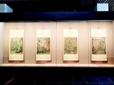           多福寺明代壁画精品展 图片由太原市文物保护研究院崛山围山博物馆提供        