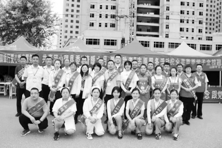           多形式开展志愿服务活动 图片由共青团山阴县委提供        