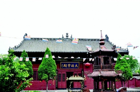           泰云寺大雄宝殿 本版图片均为资料图片        