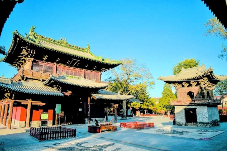           崇福寺 本版图片均为资料图片        