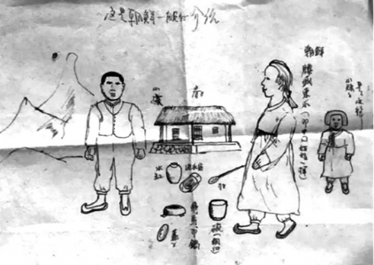               李征明烈士家书中的“表情包”        