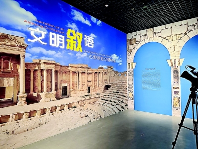 古叙利亚文明特展亮相山西博物院 图片由山西博物院提供