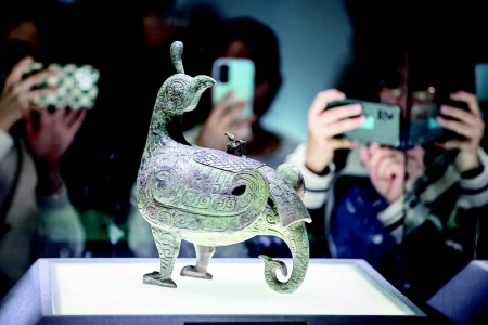           山西博物院准备好丰富的节日盛宴 本报记者 胡远嘉 摄        