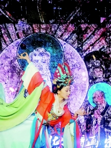           山西文旅数字体验馆科技感十足 本报记者 李芸红 摄        
