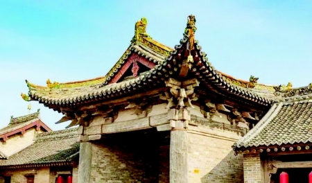           戏台顶部        