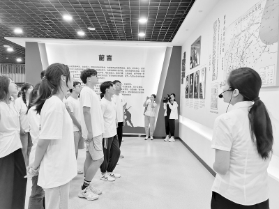           大学生研学实践 图片由团运城市盐湖区委提供        