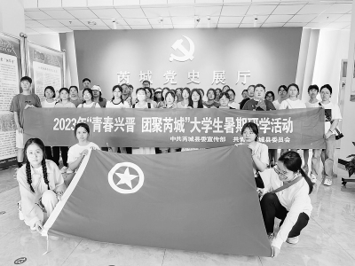           锐意改革创新，积极开拓进取。 图片由共青团芮城县委提供        