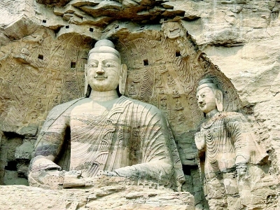           云冈石窟 本版摄影 本报记者 任小芳        