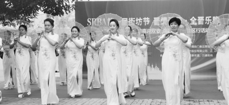           惠民演出别出心裁 图片由杏花岭区融媒体中心提供        