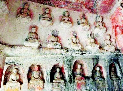           平顺金灯寺石窟        