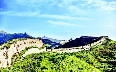           广武长城 本版图片均为资料图片        