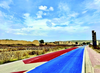           得胜堡景区 本版摄影本报记者 胡远嘉 田璐        