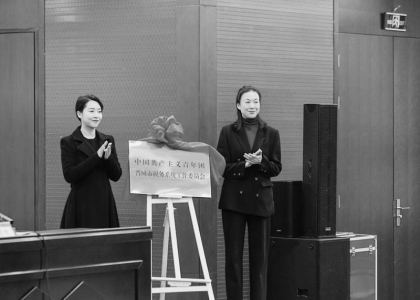           晋城市税务系统团工委揭牌 图片由团晋城市委提供        