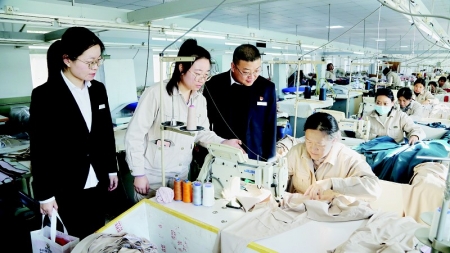           高平农商银行为产业发展插上了金融羽翼 图片由高平农商银行提供        