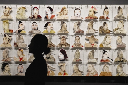           北齐壁画人物“众生相”        