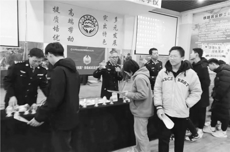           珍爱生命，远离毒品。 图片由永济董村强制隔离戒毒所提供        