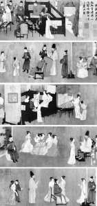           《韩熙载夜宴图》局部图        
