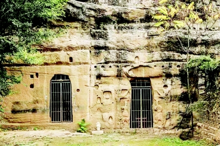           千佛洞石窟 本组图片均为资料图片        