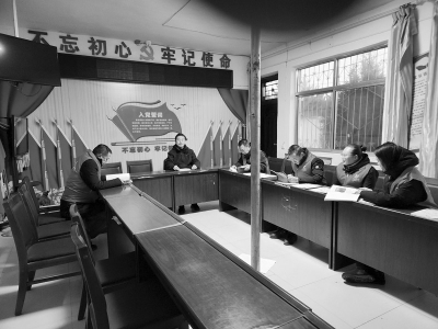           科学制定计划，有序开展帮扶。 图片由山西警察学院提供        