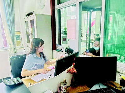           以饱满的热情投入工作 图片由受访者提供        