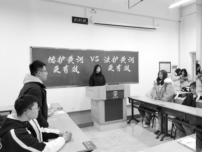           多形式宣传《黄河保护法》 本版图片均由团省委社会联络部提供        