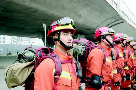           守一方水土，保一方平安。 图片由受访者提供        