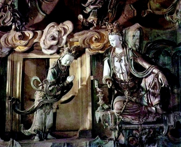           平遥双林寺悬塑        