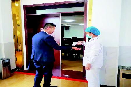           以青春之力守护健康 图片由受访者提供        