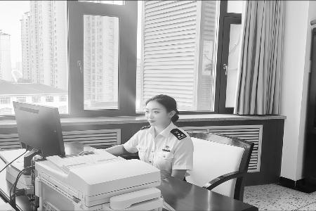 刘志颖誓为海关事业贡献力量 图片由受访者提供