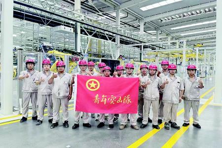           创新是这支青年突击队最鲜明的底色 图片由太重集团团委提供        