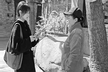           图片由山西大学经济与管理学院“三晋壁影，千年丹青守护者”实践团提供        