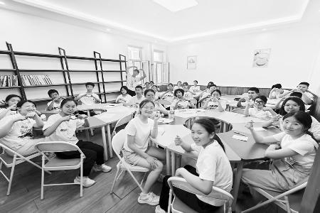           青春因实践而精彩 见习记者 路诗洁 摄        