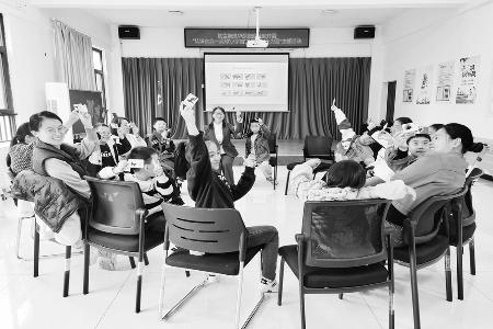 趣味环节引导青少年探索自我 图片由活动主办方提供