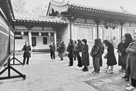 基层团干部参观廉政教育基地 图片由团阳曲县委提供