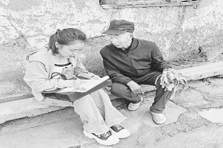 用真心换真情，用实干赢民心。 图片由受访者提供