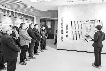 干部职工参观廉政教育中心 图片由太原市小店区融媒体中心提供