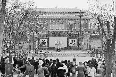 图片由介休张壁古堡景区提供